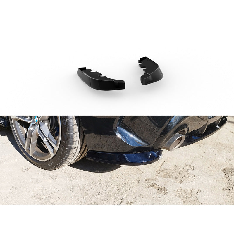 Motordrome, takapuskurin helmat (kulmat), ABS kiiltävän musta, sopii BMW 1-Series (F40) M135i 2019-2024