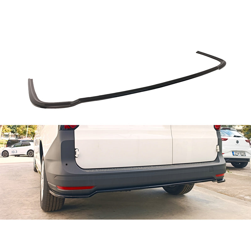 Motordrome, takapuskurin helma (diffuusori), sopii Volkswagen Caddy Maxi V Box/MPV 2020- (ABS, kiiltävänmusta)
