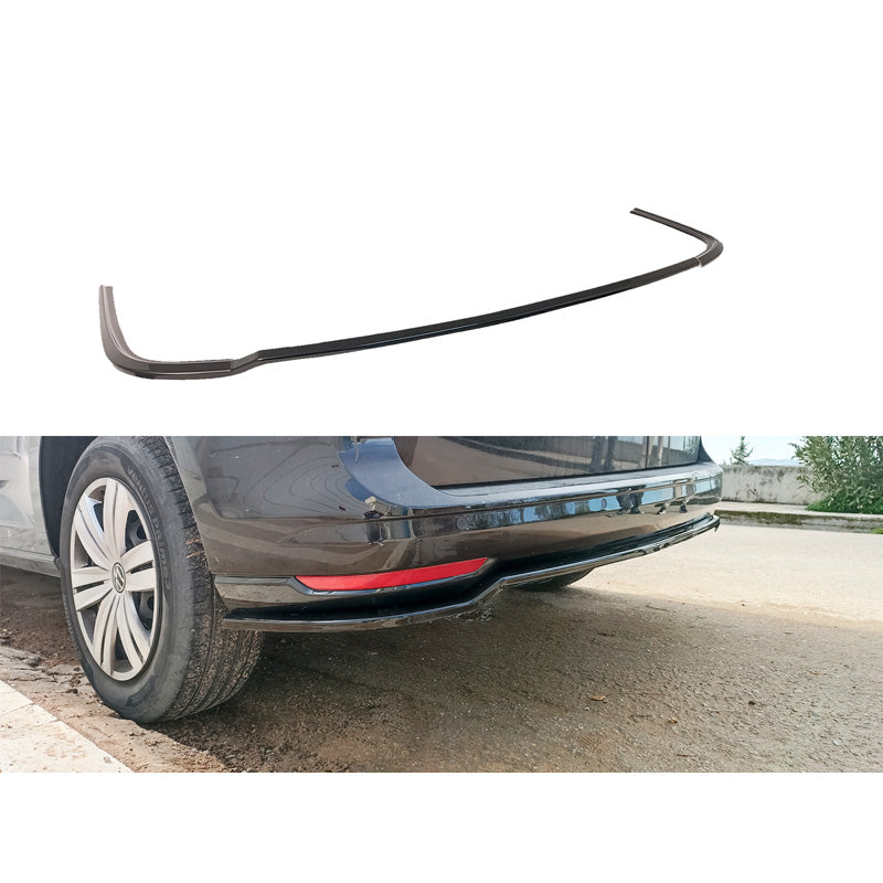 Motordrome, takapuskurin diffuusori, sopii Volkswagen Caddy V Box/MPV 2020- (ABS-kiiltomusta)