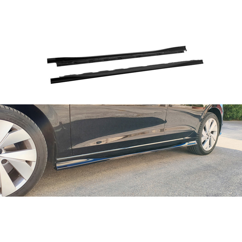 Motordrome, Sidokjol, ABS, passar till Volkswagen Golf 8 Hatchback (2020-)