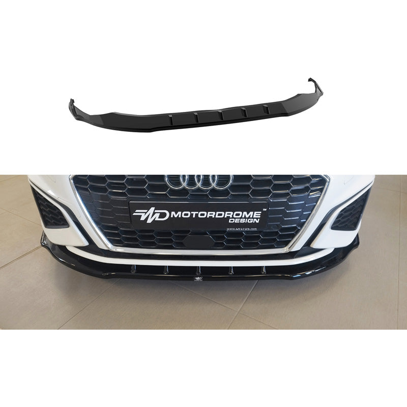 Motordrome, Frontspoiler, ABS, passar till Audi A3 (8Y) Sportback & Sedan S-Line / S3 (2020-2024)