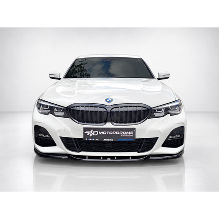 Motordrome, Frontspoiler, passer til BMW 3-serie (G20) M-Sport/M340i & 3-serie (G21) Touring M-Sport/M340i (2019-2022)