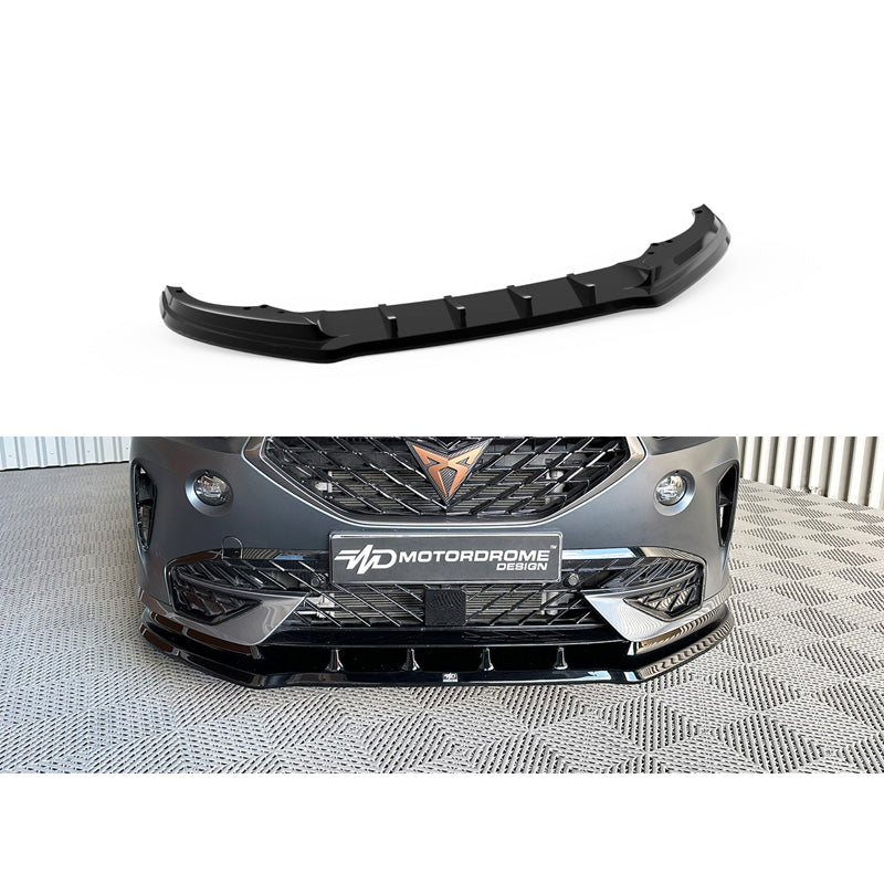 Motordrome, etuspoileri, ABS, sopii Cupra Formentor Mk1 2020-2024, musta