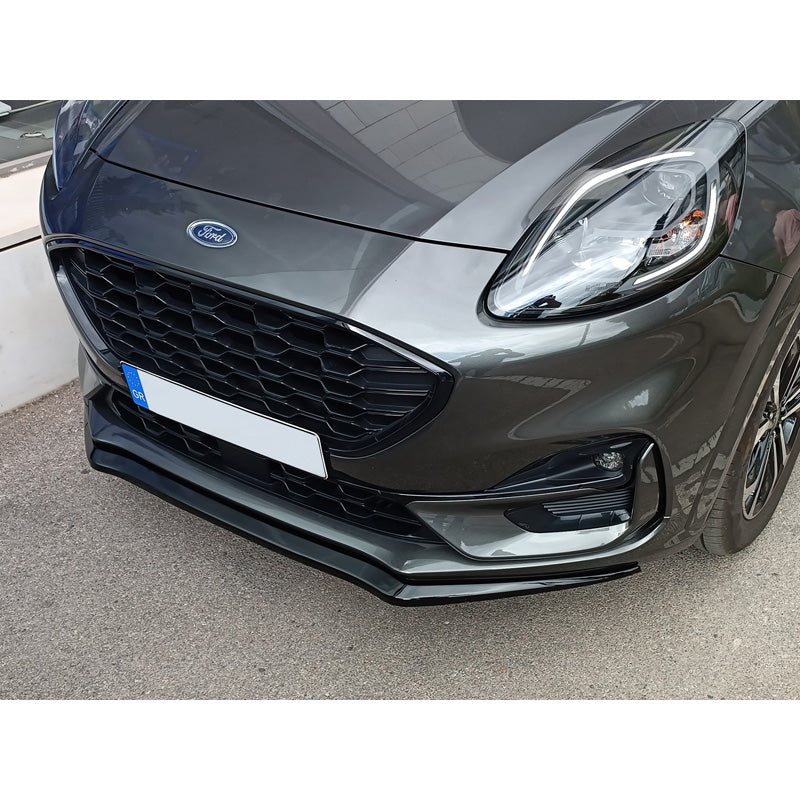 Motordrome, etuspoileri, sopii Ford Puma ST-Line 2019- (ABS, kiiltävän musta)