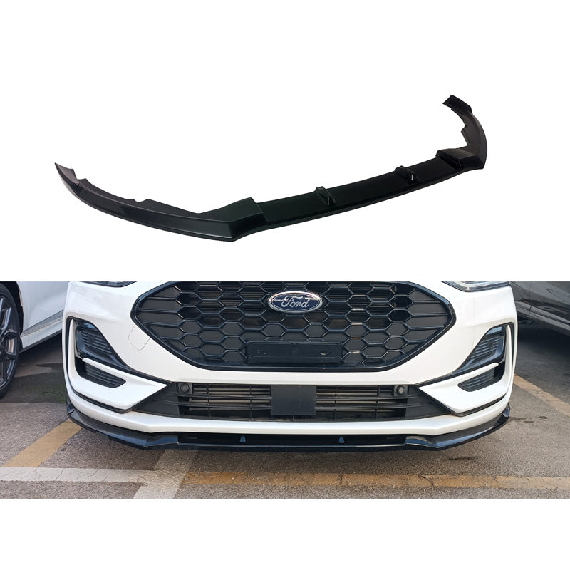 Motordrome, etuspoileri, sopii Ford Focus IV Facelift ST/ST-Line 2021- (ABS, kiiltävän musta)