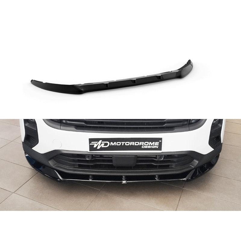 Motordrome, frontspoiler, ABS glanssvart, passar till Ford Transit Courier (B460) 2023-, aerodynamisk design