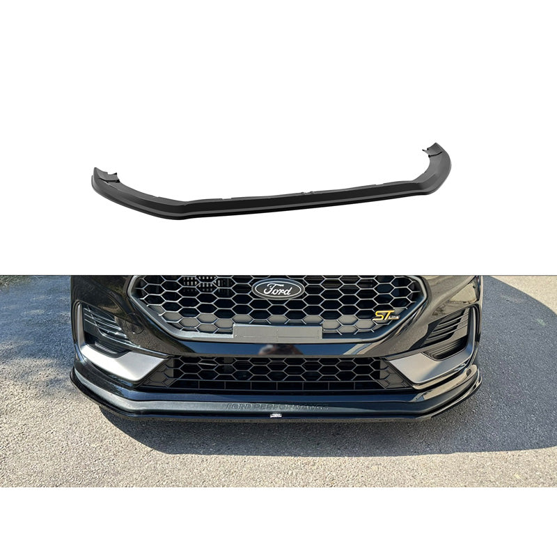 Motordrome Frontspoiler passar till Ford Fiësta ST VIII Facelift 2021- (blank svart ABS)
