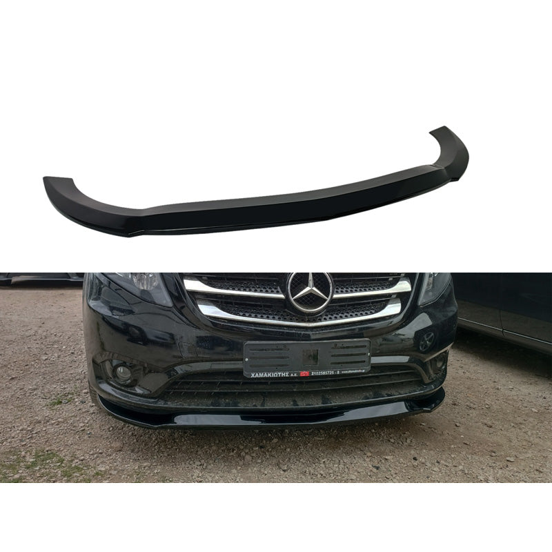 Motordrome, etuspoileri, sopii Mercedes Vito W447 2014- ei sis. AMG-Line (ABS)