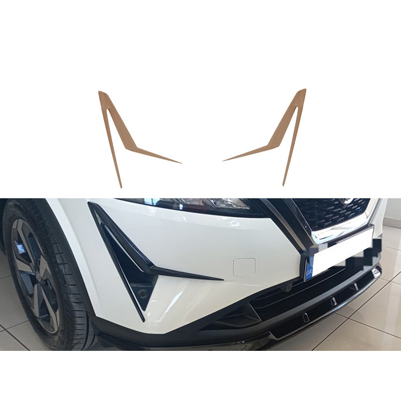Motordrome, etuspoilerin siivekkeet (kulmat), sopii Nissan Qashqai III (J12) 2021- (PU)