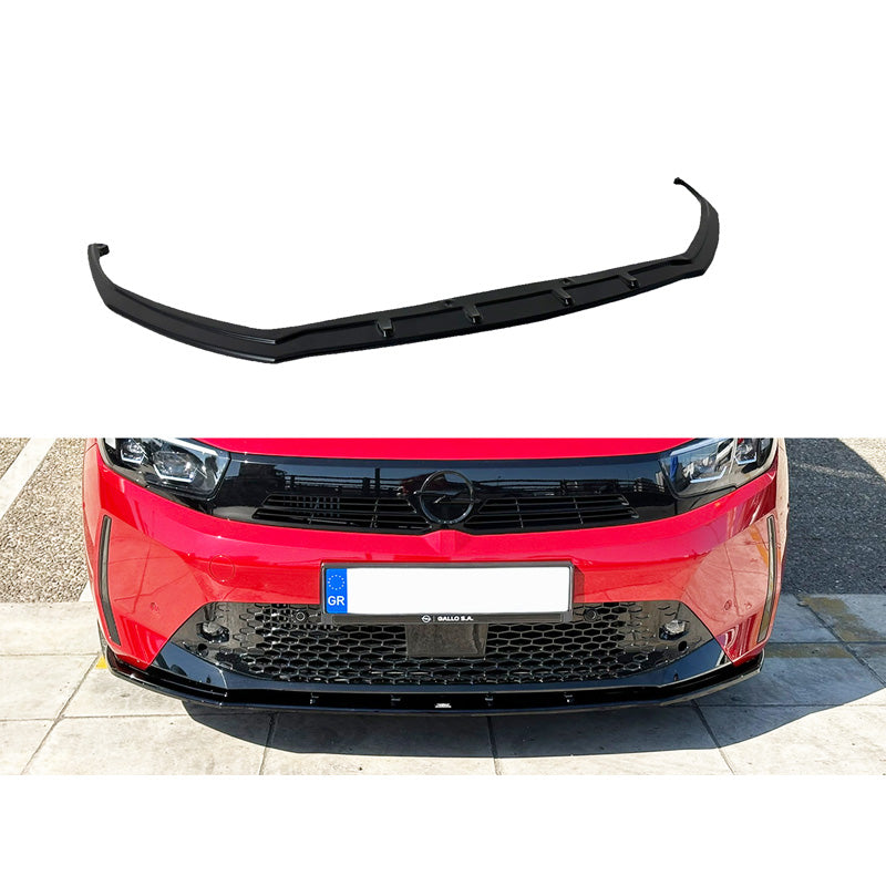 Motordrome, etuspoileri V2, sopii Opel Corsa F GS-Line 2019- (ABS)