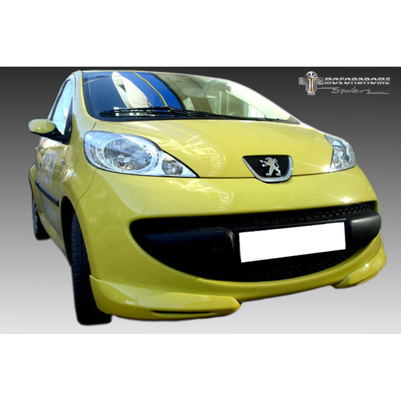 Motordrome, etuspoilerin siivet (kulmat), sopii Peugeot 107 2005-2009 (ABS)
