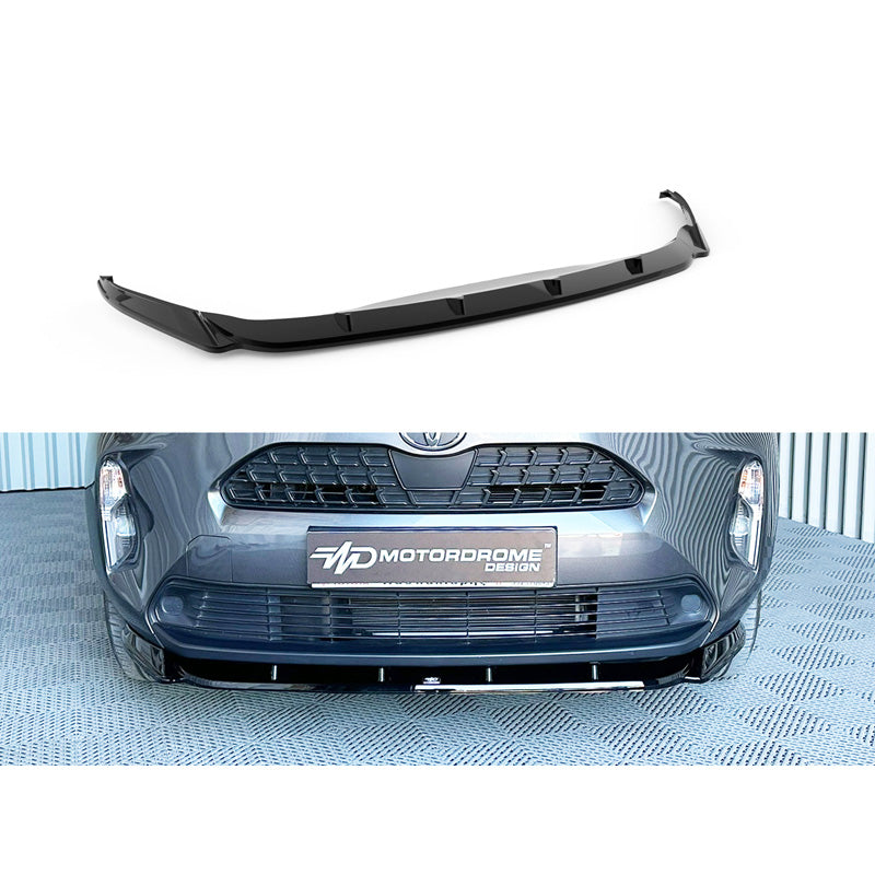 Motordrome, frontspoiler, ABS glanssvart, passar till Toyota Yaris Cross (2020-), sportig design