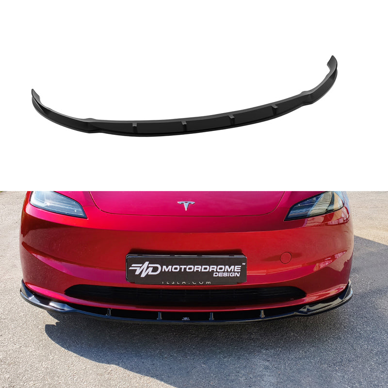 Motordrome, Frontspoiler, ABS, passar till Tesla Model 3 Highland (Facelift) (2024-)