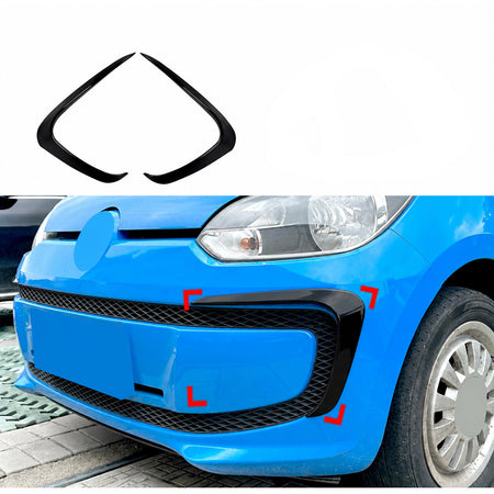 AutoStyle, Kofangerflag, ABS Blank Sort, passer til Volkswagen Up! (2011-), ekskl. GTi