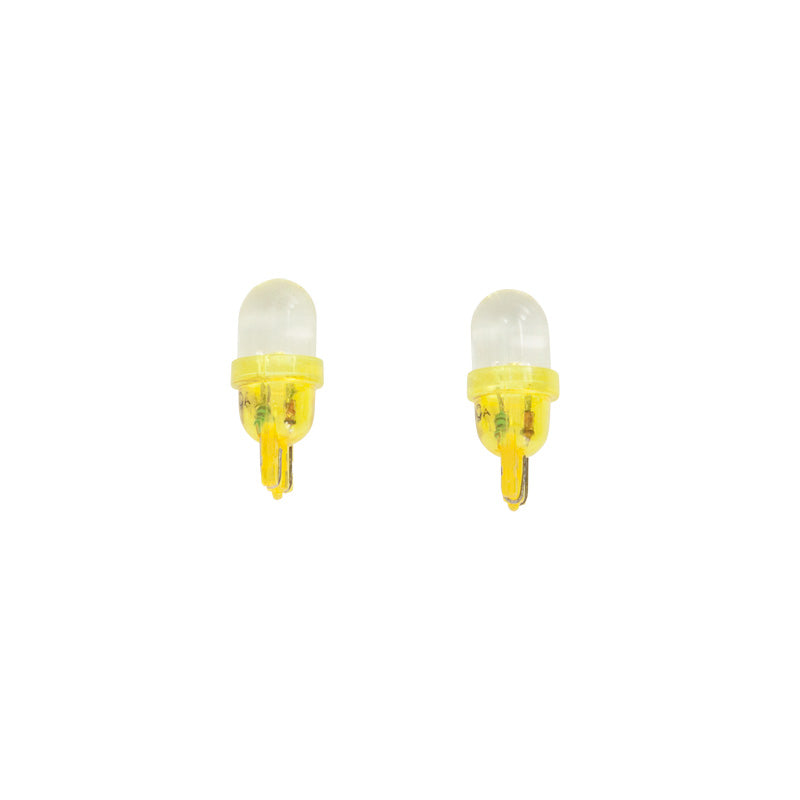 AutoStyle, T-10 LED-polttimot 12V - keltainen - 2 kpl:n sarja
