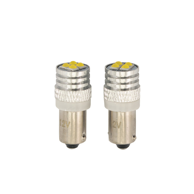 AutoStyle, BA9S LED-polttimot - 12V Xenon-Optiikka Valkoinen - 2 kpl - 200Lm - 7000K