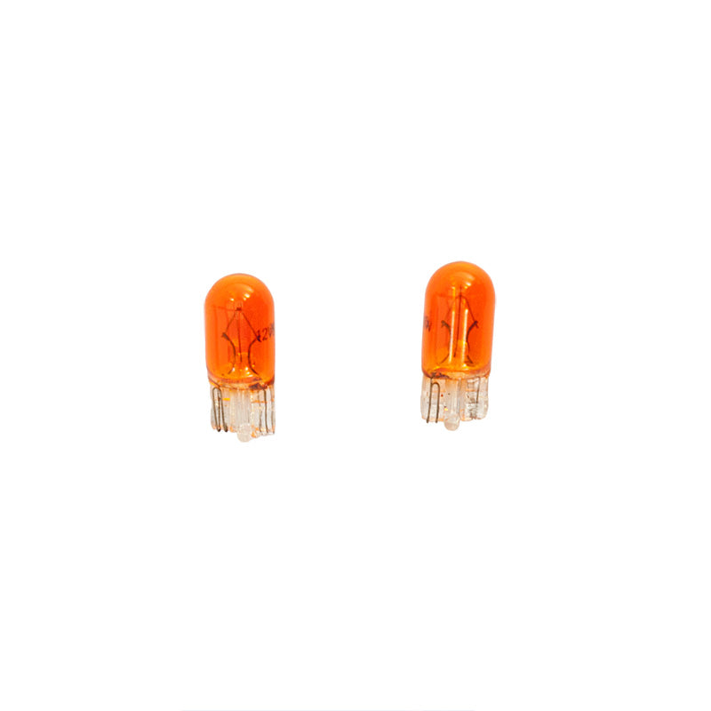 AutoStyle, T-10 Amber-polttimot 12V/5W - Sarja 2 kpl.