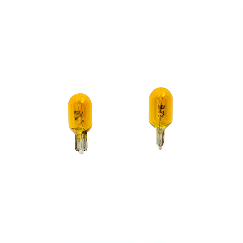 AutoStyle, T-10 12V/5W keltaiset sisävalot - 2 kpl:n sarja