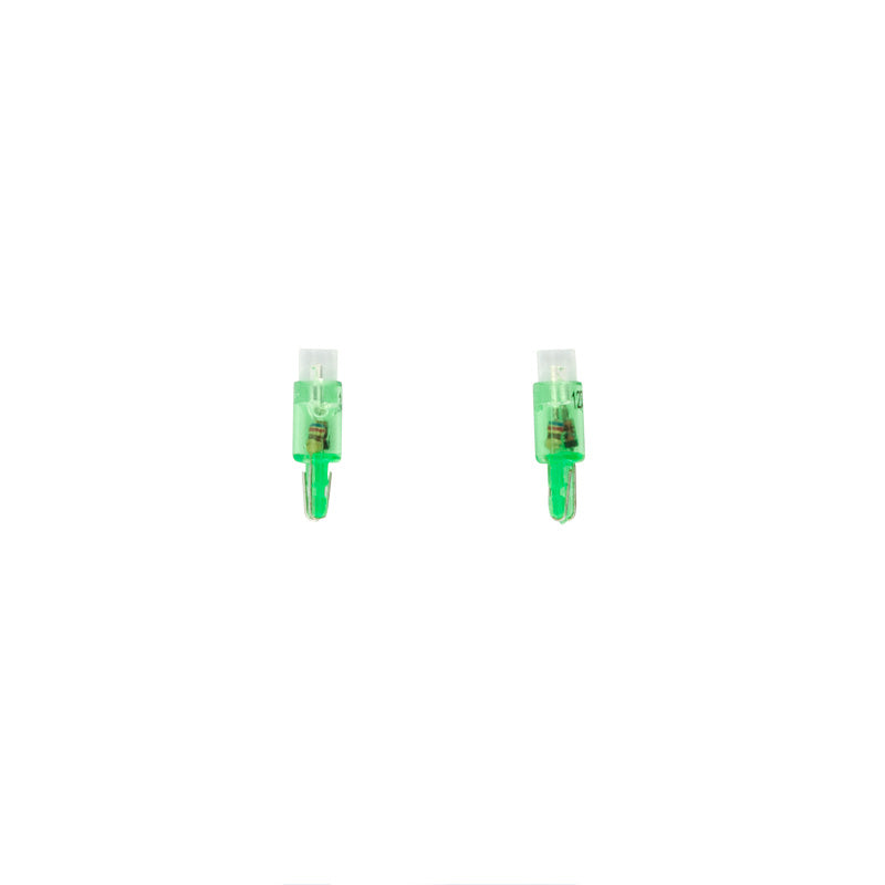 AutoStyle, T-5 LED-mittaripolttimot 12V vihreä - 2 kpl:n sarja