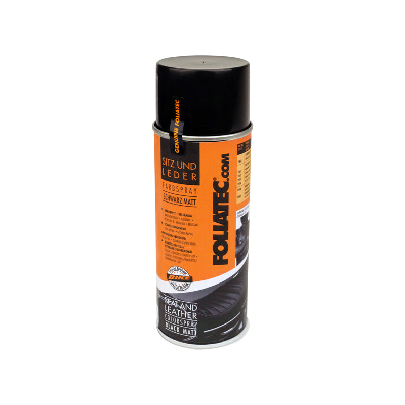 Foliatec-istuin- ja nahkavärispray - musta matta 1x400ml
