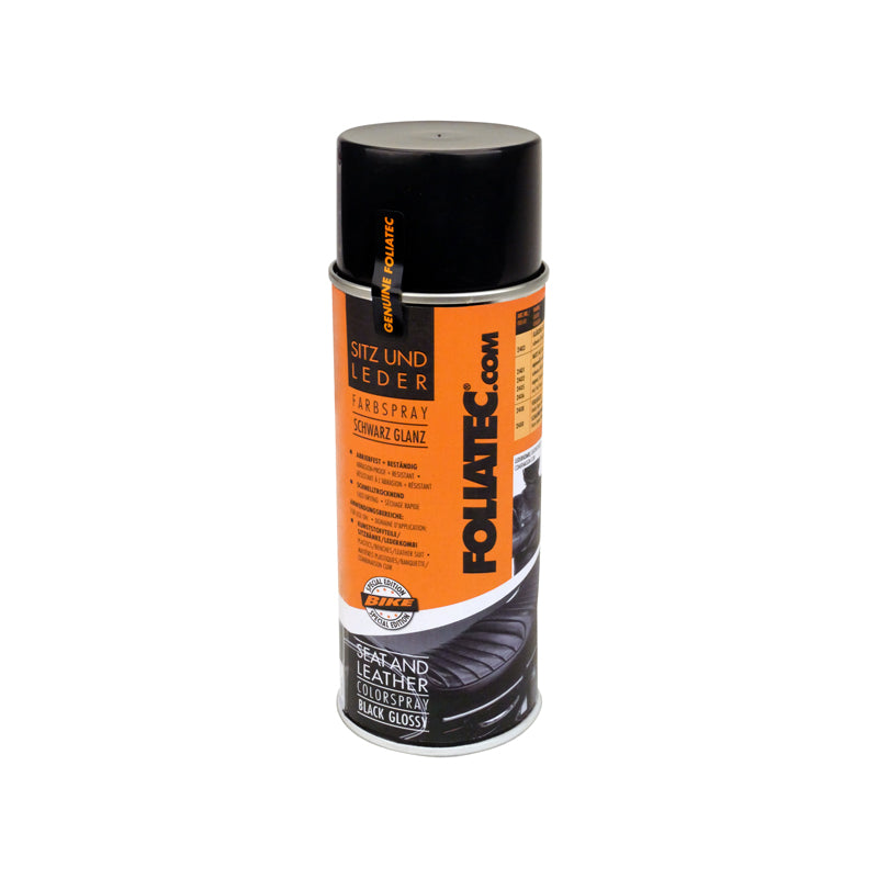 Foliatec-istuin- ja nahkavärispray - musta kiiltävä 1x400ml