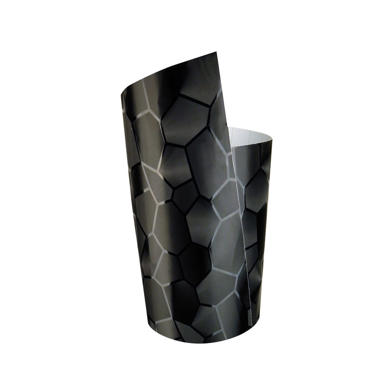 Foliatec Cockpit Design Film Hexagon musta struktuuripinta 50x50cm