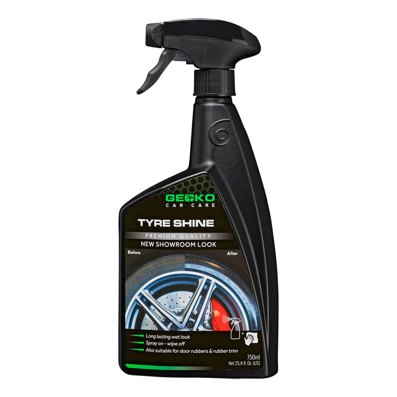 Gecko, renkaiden kiiltoa antava spray - 750ml