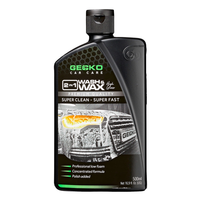 Gecko, 2i1 pesu- ja vahashampoo - 500ml