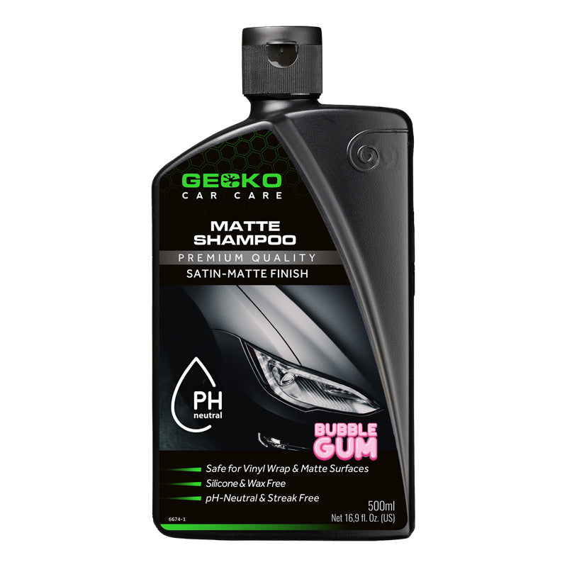 Gecko, Matte Shampoo - 500ml - pH-neutraali puhdistus