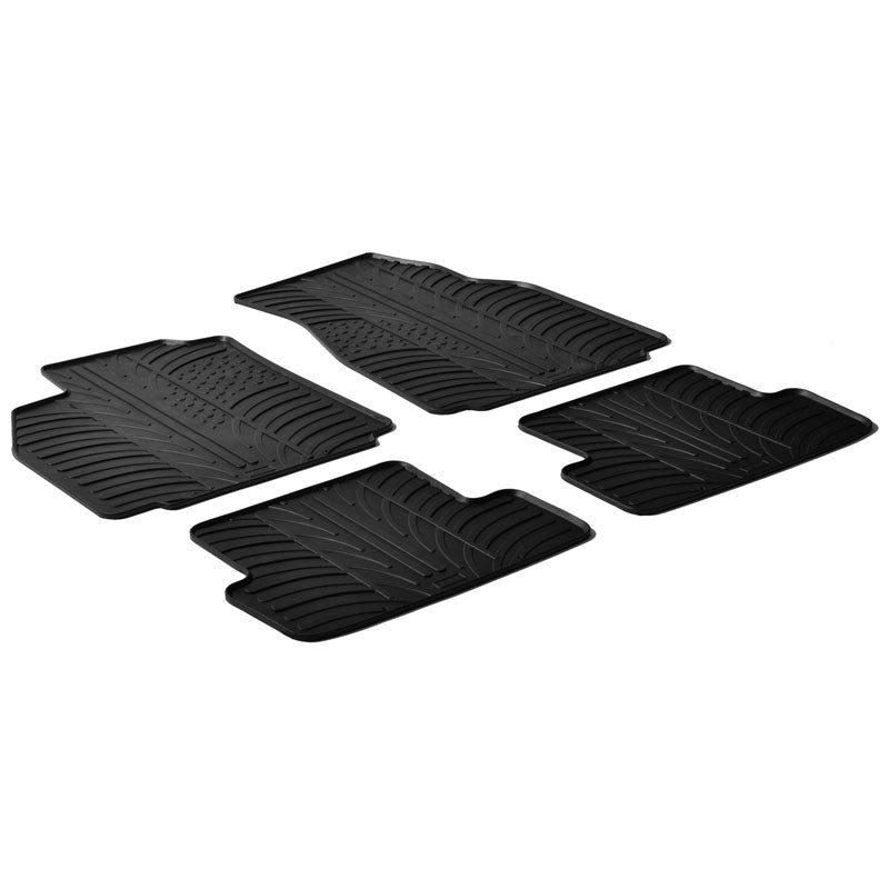 Gledring, kumimatot, sopii Renault Megane II 2002-2008 (T-profiili 4 osaa)