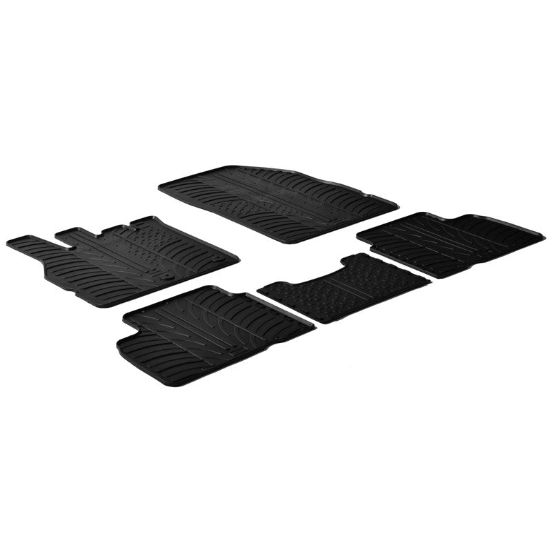 Gledring, kumimatot, sopii Renault Scenic III 2009-2016 (T profile 5-osainen)
