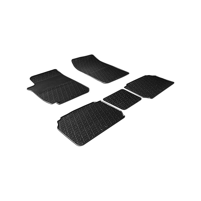 Gledring, kumimatot, sopii Citroen Xsara Picasso 2000- (G-profiili, 5-osainen)
