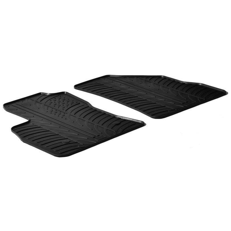 Gledring, Gummimattor, passar Fiat Doblo Cargo 3-dörrars 2010-2023 & Opel Combo Cargo 3-dörrars 2011-2018 (T-profil 2 delar + klämma)