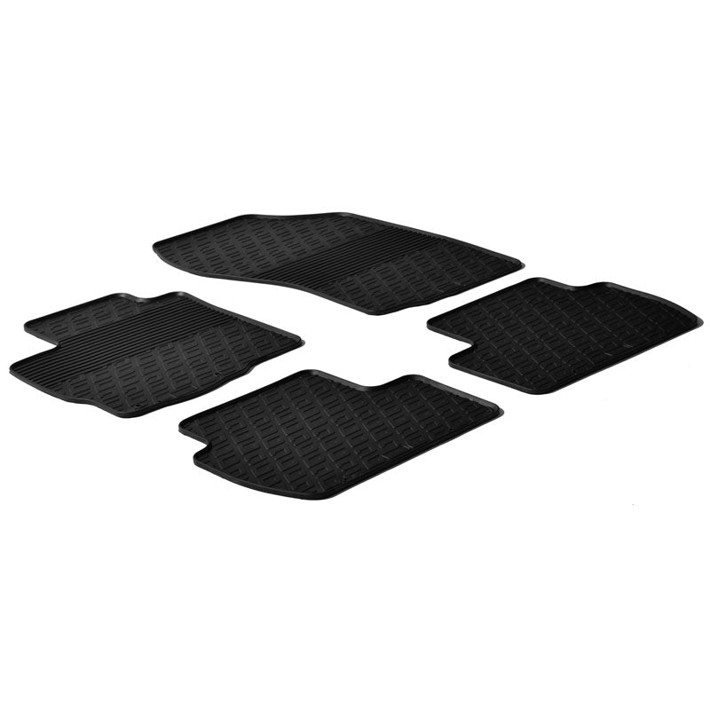 Gledring, kumimatot, sopii Peugeot 4007 2007- / Citroen C-Crosser 2007- / Mitsubishi Outlander 2007-2010 (G-profiili, 4-osainen)