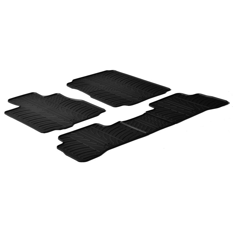 Gledring, kumimatot, sopii Honda CR-V 2007-2012 (T-profiili 5-osainen)