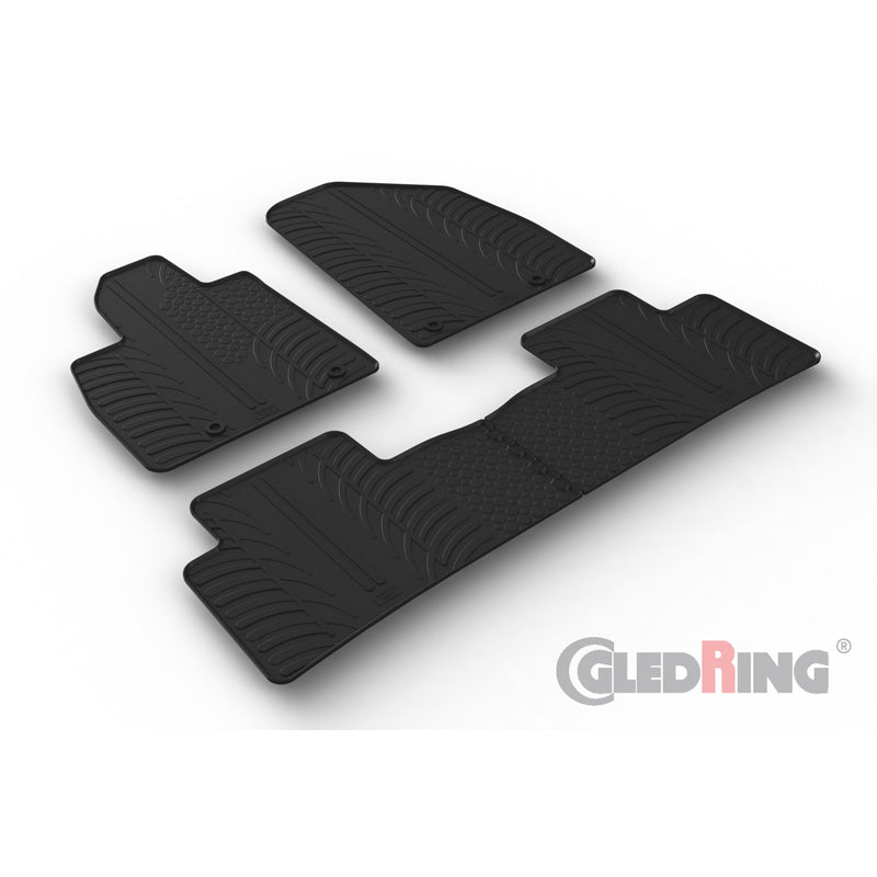 Gledring, kumimatot, sopii MG Marvel R (EV) 2021- (T-profiili 4 osaa)