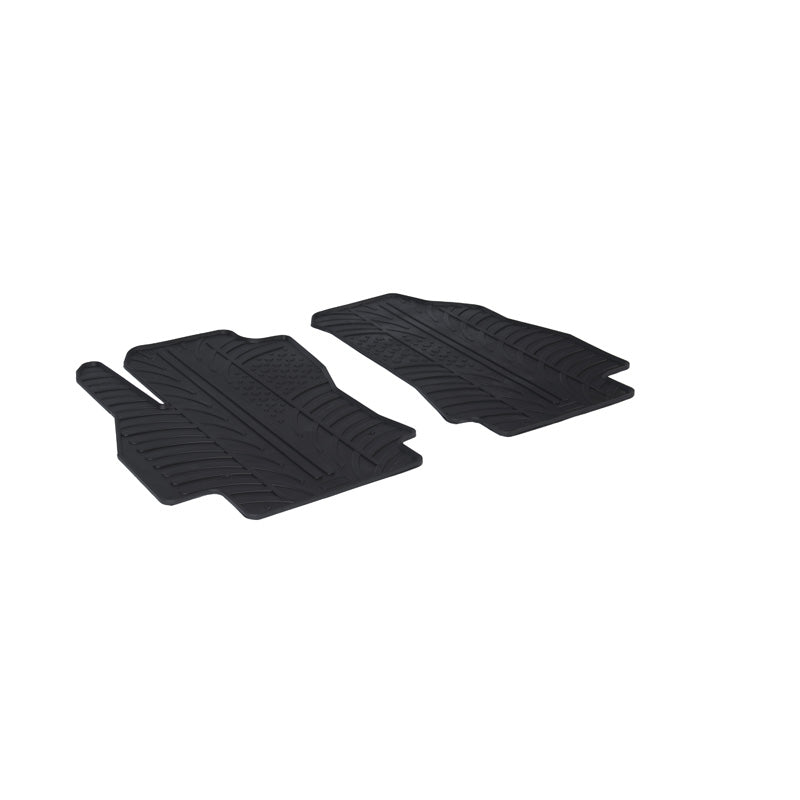 Gledring, kumimatot, sopii Citroen Nemo / Peugeot Bipper / Fiat Fiorino 2008- (TK-profiili, 2-osainen)