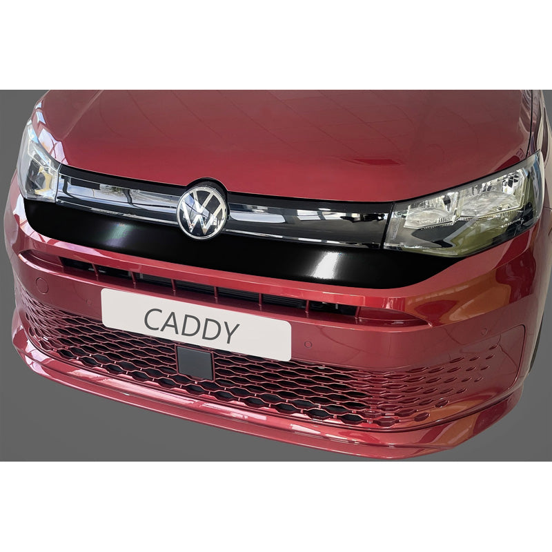 RGM, främre stötfångar-/grillskydd, passar till Volkswagen Caddy V 2020- Glanssvart