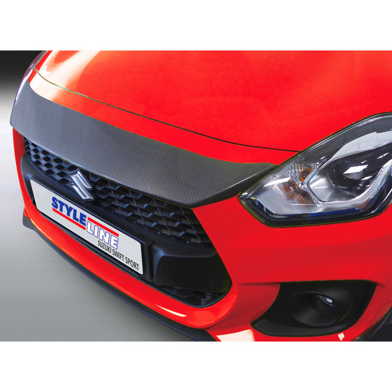 RGM, konepellin suoja, sopii Suzuki Swift IV Sport 5-ovinen 4/2018- Carbon-Look