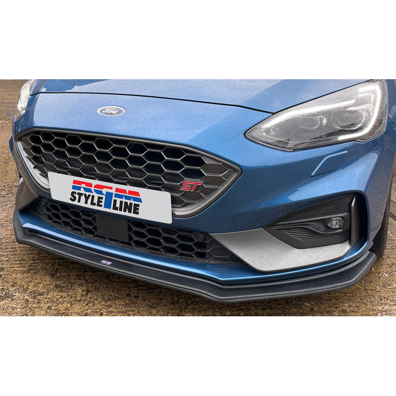RGM, främre spoiler, passar till Ford Focus IV ST & ST-Line 2018- - Svart (ABS)