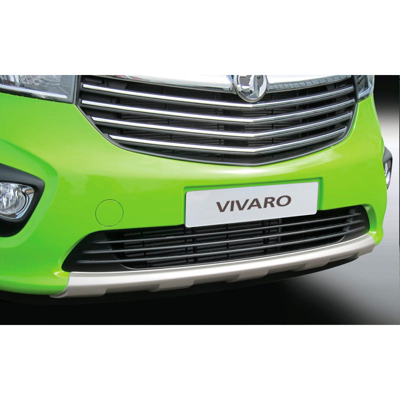 RGM, etuspoileri 'Skid-Plate', sopii Opel Vivaro 2014-2019, hopea (ABS)