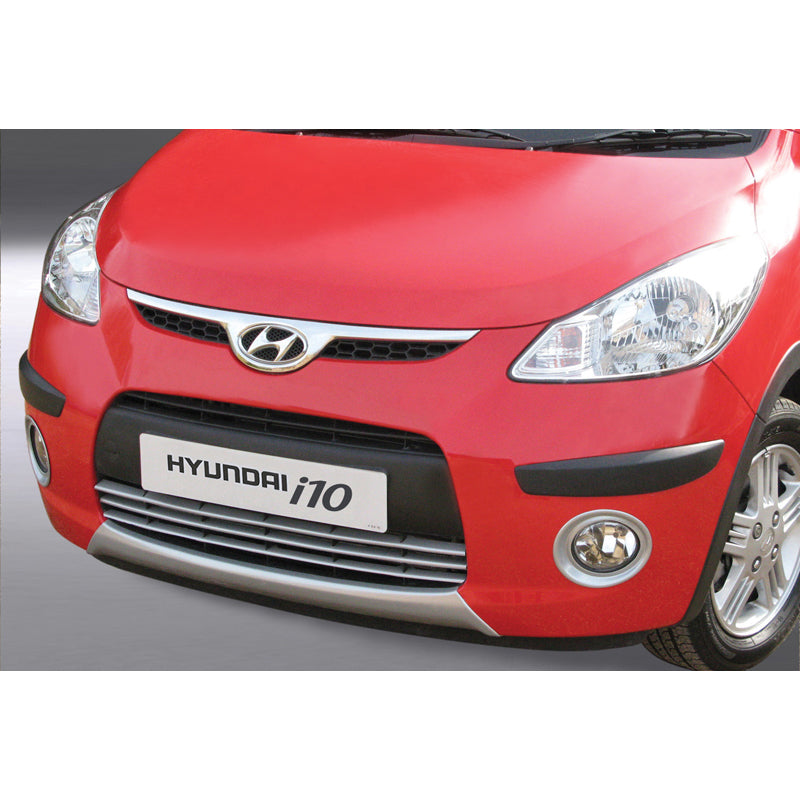 RGM, etuspoileri 'Skid-Plate', sopii Hyundai i10 2008-2011 - silver (ABS)