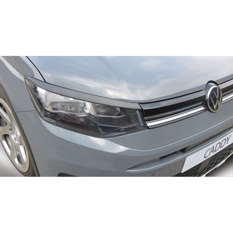 RGM, Solskydd, ABS-plast, Svart, Passar till Volkswagen Caddy V 2020- (Halogen)