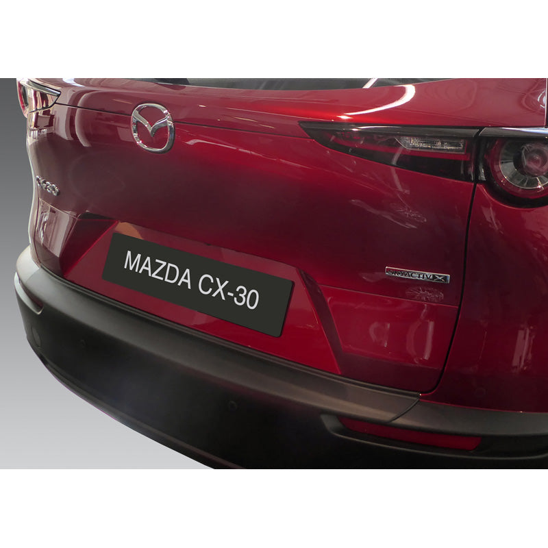 RGM, takapuskurin suoja, ABS-muovia, sopii Mazda CX-30 2019- musta