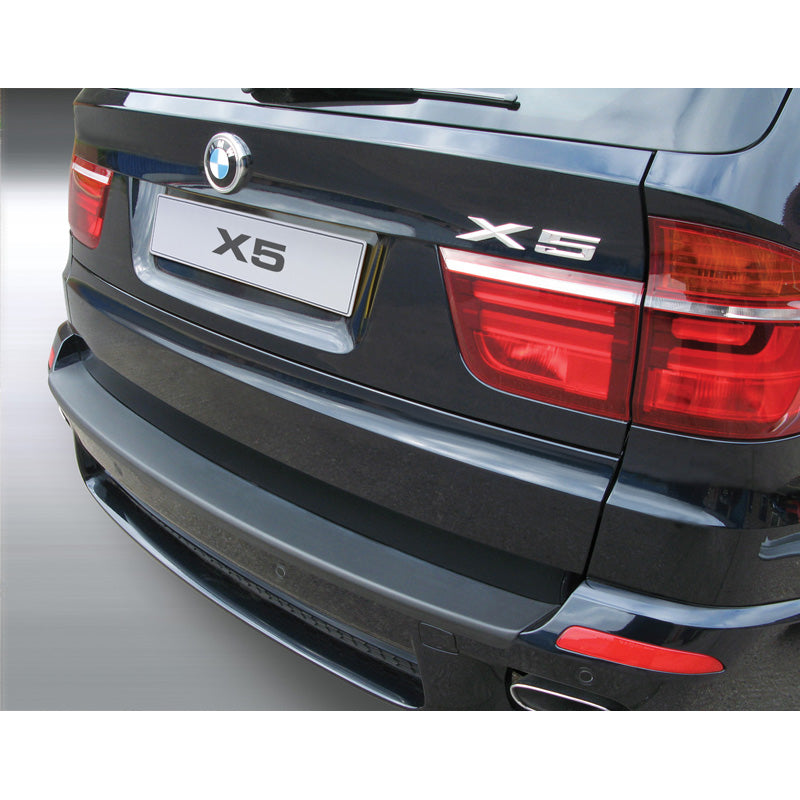 RGM, takapuskurin suoja, ABS-muovia, sopii BMW X5 2007-2013 musta