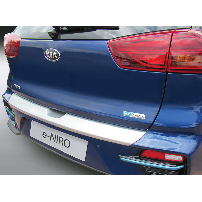 RGM, takapuskurin suoja, ABS-muovia, sopii Kia e-Niro 2018-2022 hopea