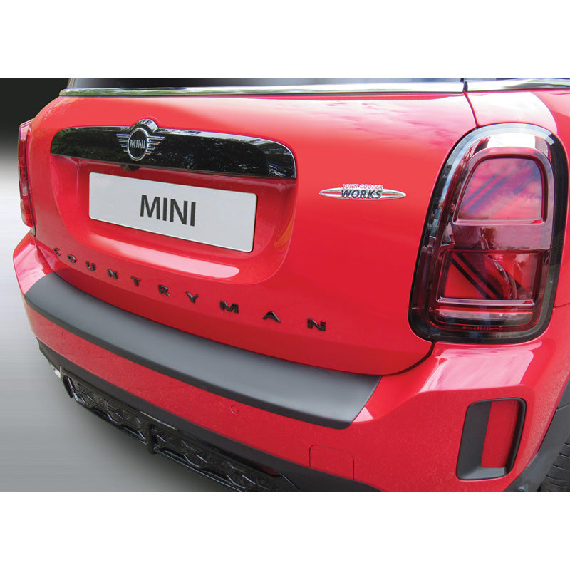 RGM, takapuskurin suoja, ABS-muovia, sopii Mini Countryman (F60) Facelift 2020- musta