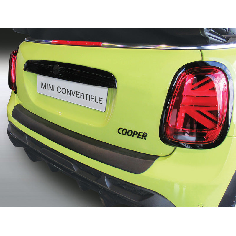 RGM, takapuskurin suoja, ABS-muovia, sopii Mini Cooper Cabrio (F57) Facelift 2021- musta