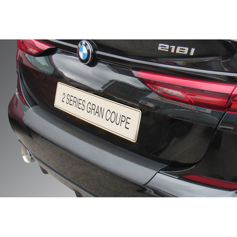 RGM, takapuskurin suoja, ABS-muovi, sopii BMW 2-Series F44 Gran Coupé 'M' Sport & M235i 2020- Musta