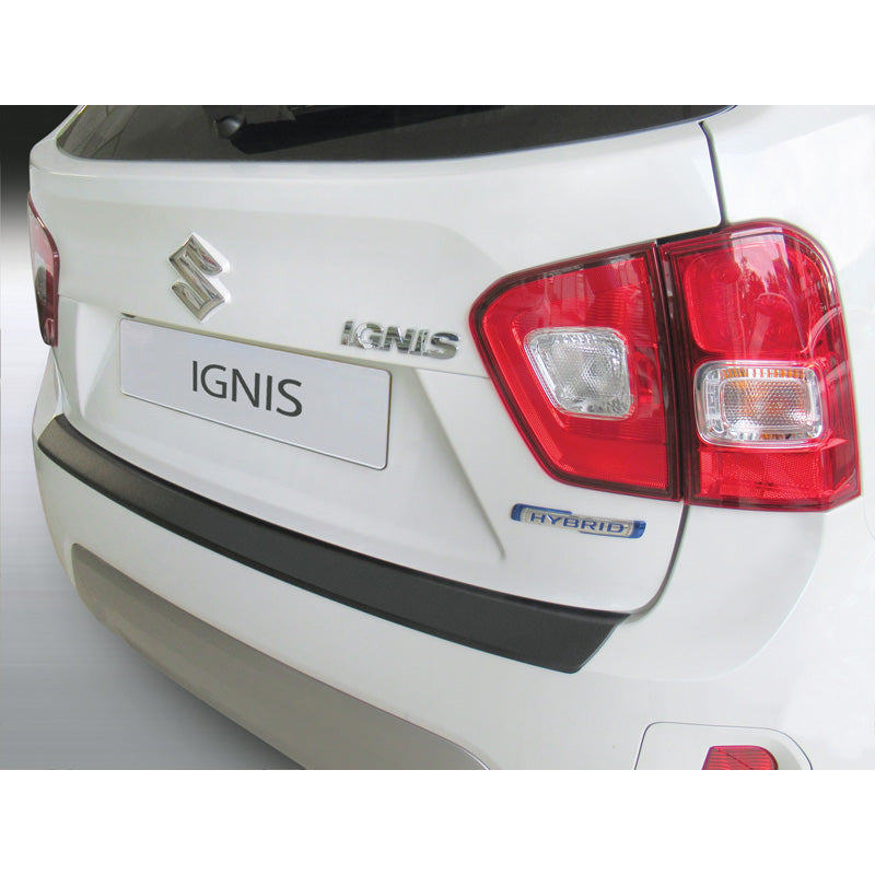 RGM, takapuskurin suoja, ABS-muovia, sopii Suzuki Ignis Facelift 2020- musta